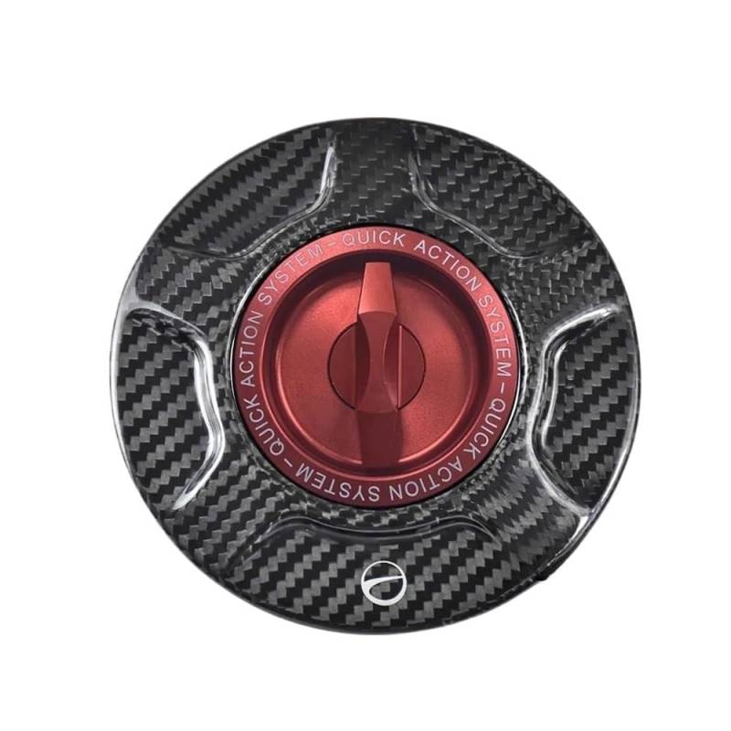 Motorrad Kraftstofftankdeckel Motorrad Carbon Fuel Tank Cap Für B&M&W R Nine T Scrambler 2015-2023 Keyless Quick Release Airbox Öl Gas Abdeckung von FVCMNJDGE