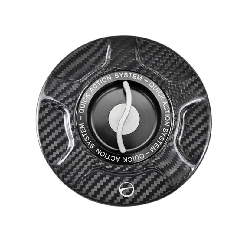 Motorrad Kraftstofftankdeckel Motorrad Carbon Fuel Tank Cap Für B&M&W R Nine T Scrambler 2015-2023 Keyless Quick Release Airbox Öl Gas Abdeckung von FVCMNJDGE