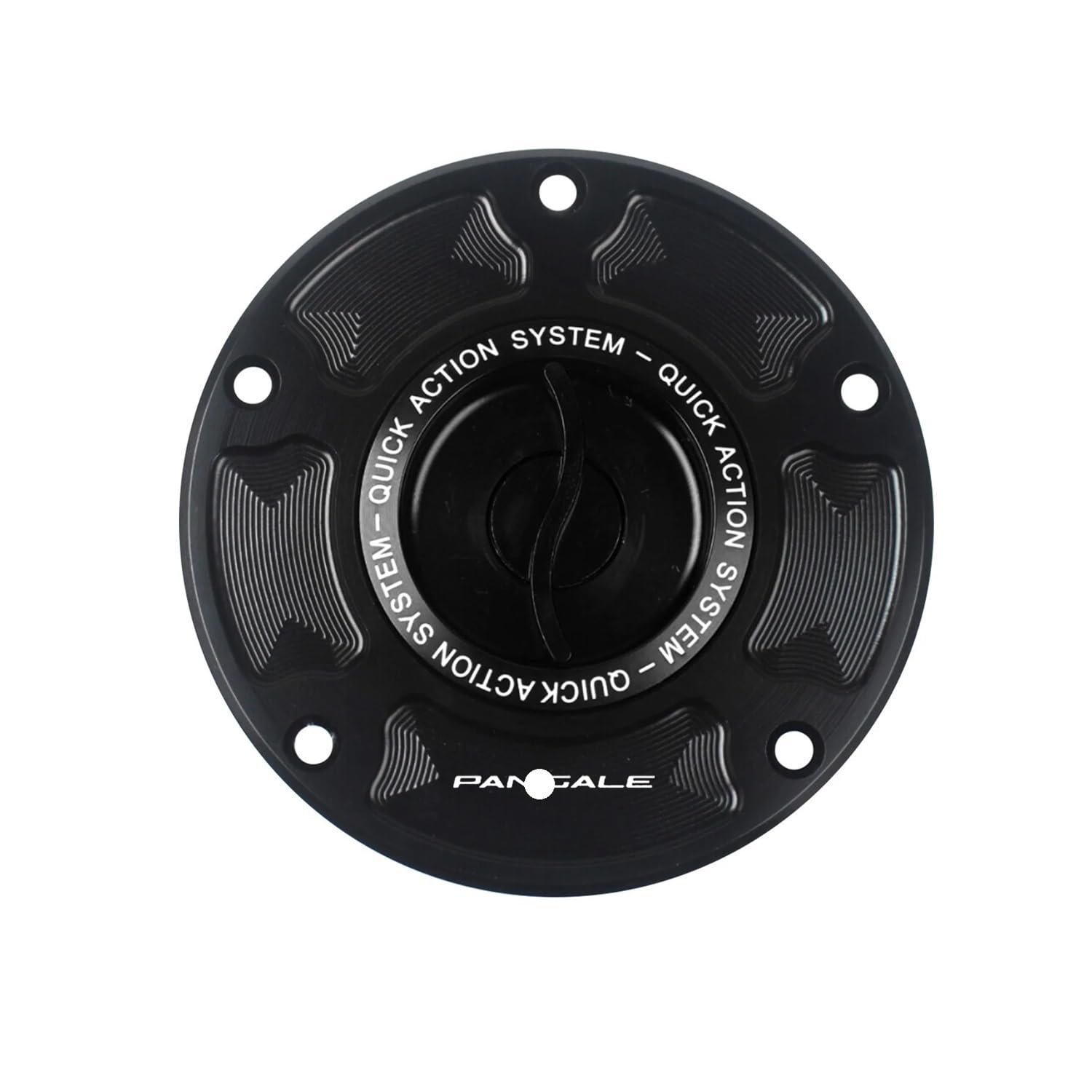 Motorrad Kraftstofftankdeckel Motorrad Zubehör CNC Quick Release Schwarz Keyless Kraftstoff Gas Tank Abdeckung Cap Fall Für Du&Cati Panigale V4 V4S V4R 2018-2020 von FVCMNJDGE