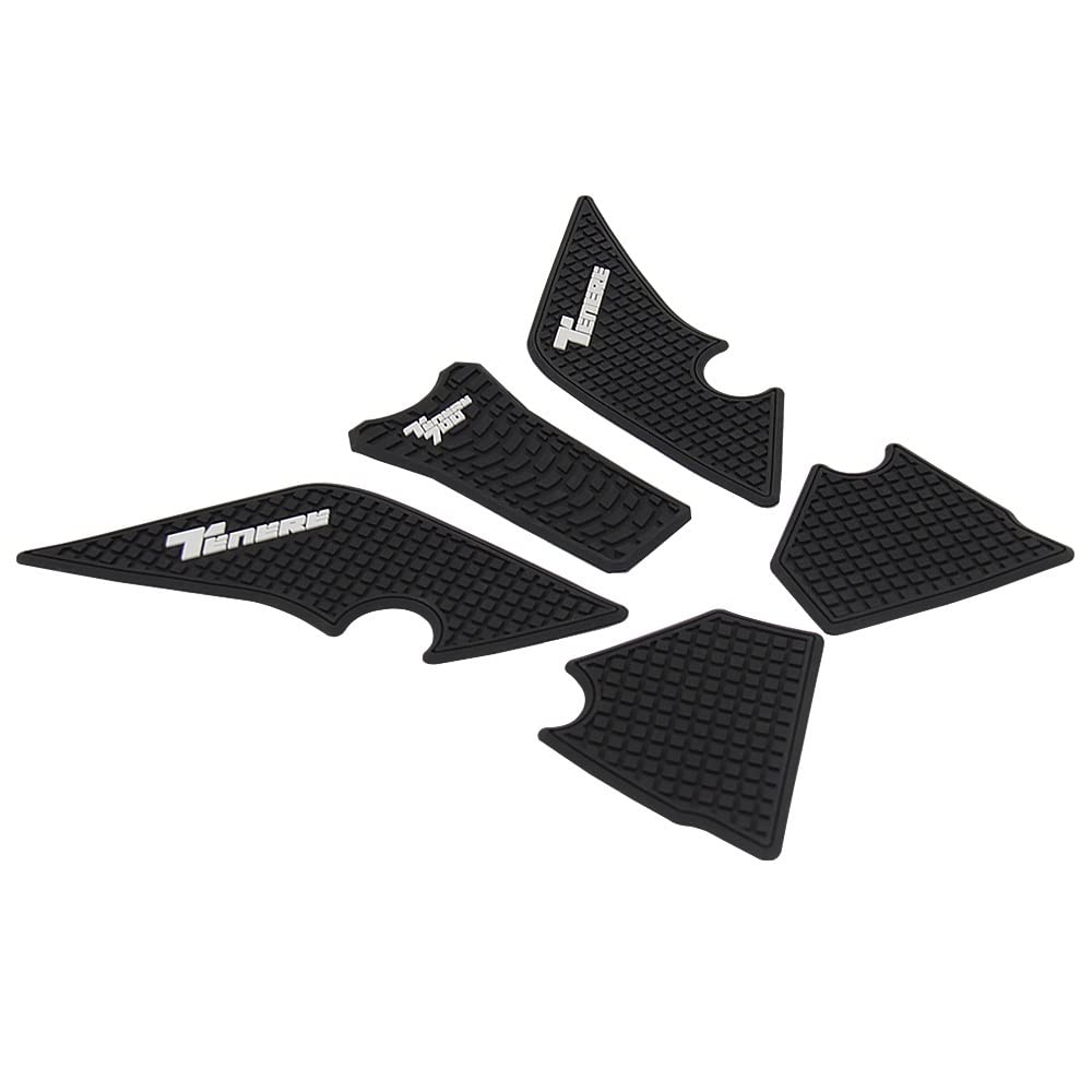 FVDHASVDO 2019 2020 Motorrad Nicht-Slip Seite Kraftstoff Tank Aufkleber wasserdichte Pad Gummi Aufkleber FÜR Tenere 700 T700 XTZ 700(2) von FVDHASVDO