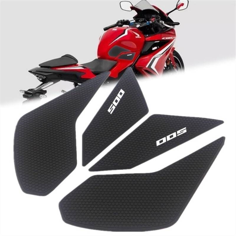 FVDHASVDO Für CBR500R CB500F 2019 2020 2021 Motorrad Anti Slip Tank Pad Knie Grip Traktion Seite Schutz Aufkleber von FVDHASVDO