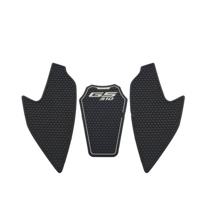 FVDHASVDO Für G310GS G310 G 310 GS 310GS Motorrad Zubehör rutschfeste Seite Kraftstoff Tank Aufkleber Pad Gummi Aufkleber von FVDHASVDO