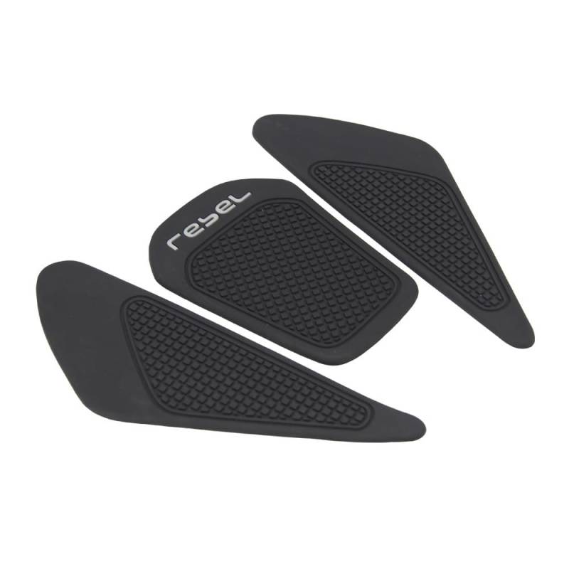 FVDHASVDO Für REBEL500 REBEL300 Rebel CMX 500 CM500 CM300 Motorcy Tank Gummi Aufkleber Schutz Mantel Knie Tank Pad Grip Aufkleber(2) von FVDHASVDO