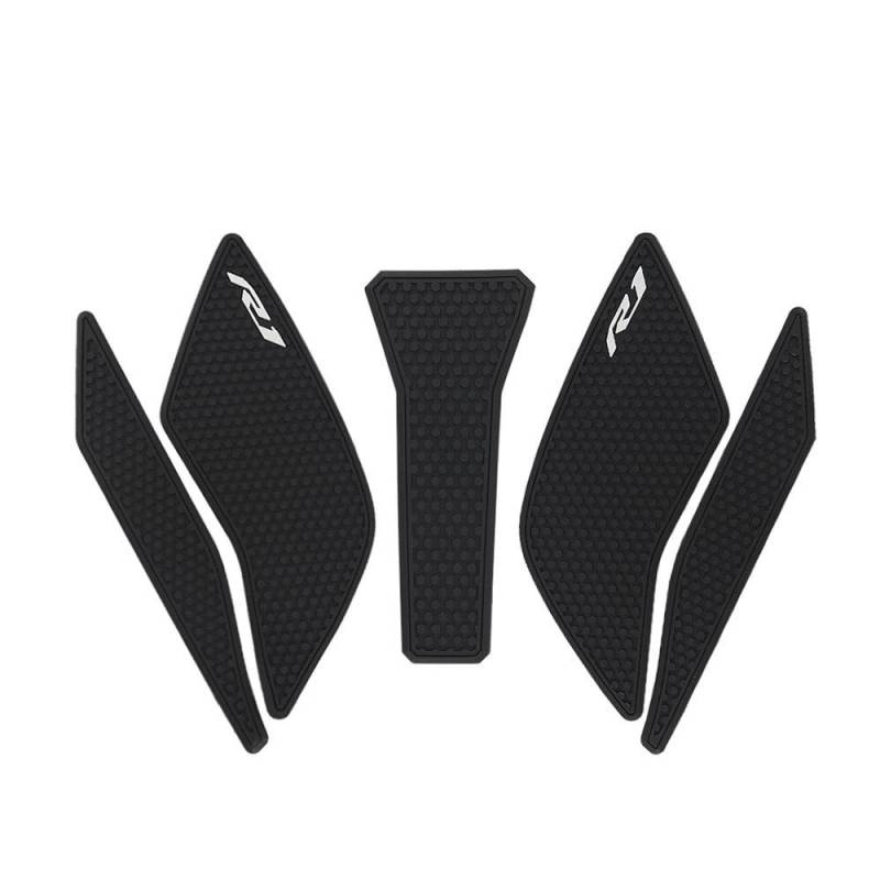 FVDHASVDO Für YZF R1 R1M YZFR1 2015-2021 2020 Motorrad Zubehör Seite Kraftstoff Tank Pads Schutz Aufkleber Knie Grip traktion Pad(A Set) von FVDHASVDO