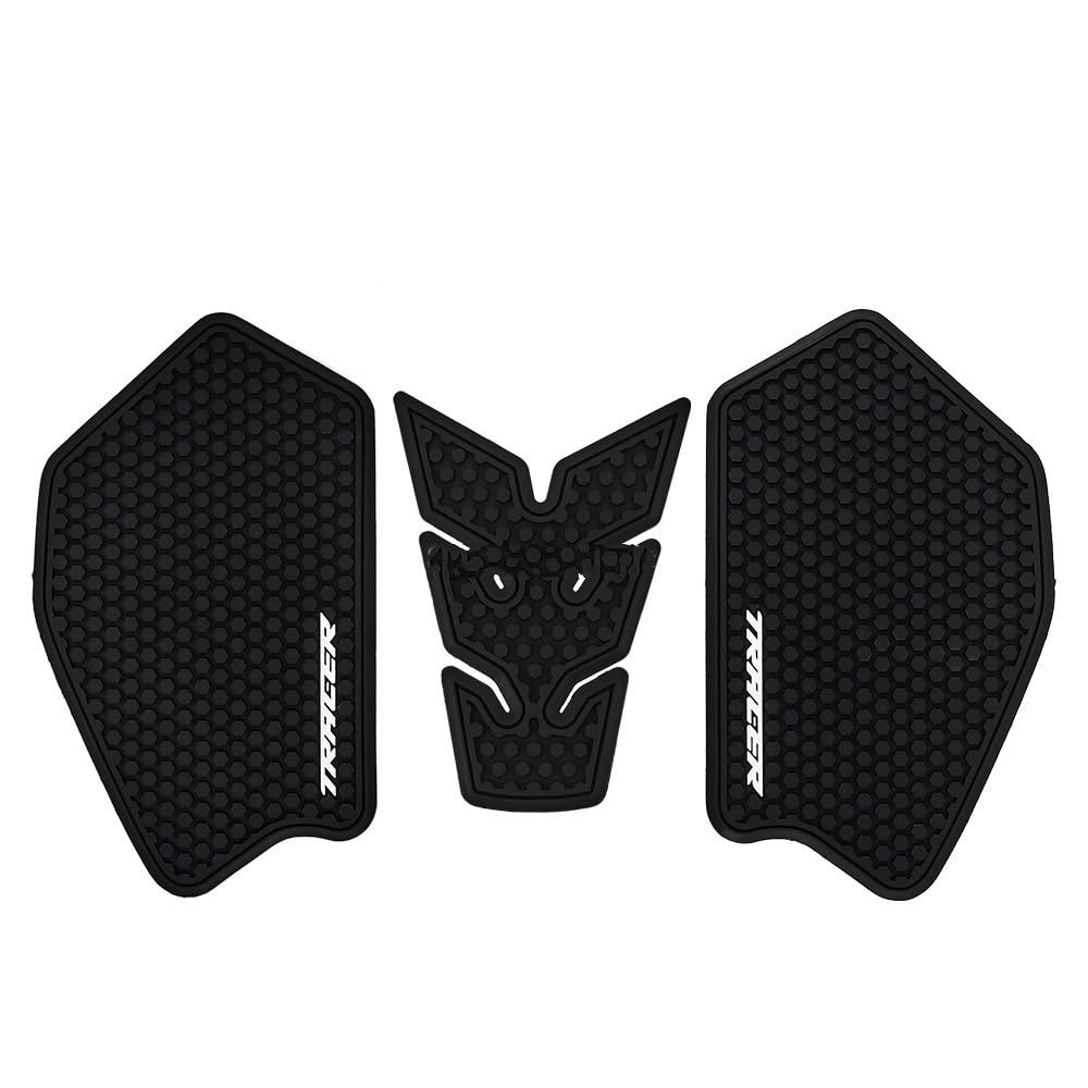 FVDHASVDO Motorrad Nicht-Slip Seite Kraftstoff Tank Aufkleber wasserdichte Pad Gummi Aufkleber Für TRACER700 Tracer 700 Tracer 7 GT 2020 2021(9) von FVDHASVDO