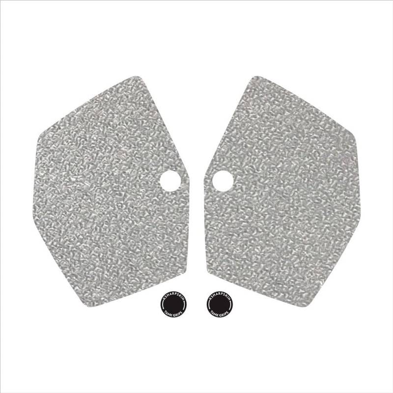 FVDHASVDO Motorrad-Tankgriff Kraftstofftank-Traktionspolster, seitlicher Kniegriffschutz für 04–09 K1200R 08–12 K1300R(K-TG01-080-CLE) von FVDHASVDO