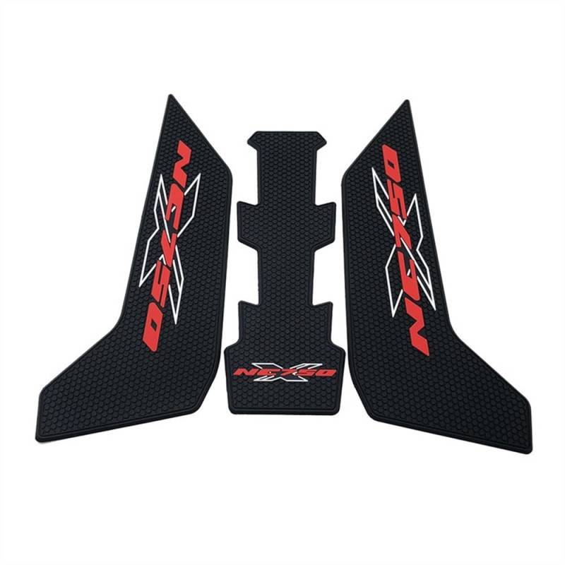 FVDHASVDO NC750X Seite Kraftstoff Tank Pad Tank Pads Schutz Aufkleber Aufkleber Knie Grip Aufkleber Für NC750X NC 750X NC750 X 2014-2021 von FVDHASVDO