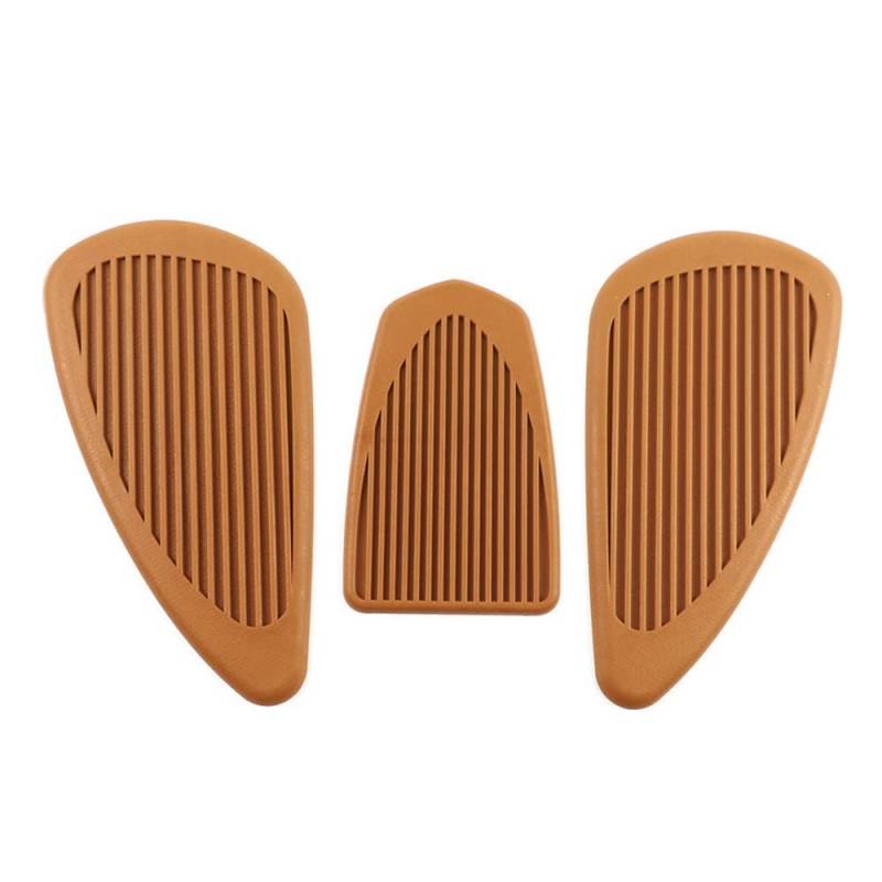 FVDHASVDO Retro Motorrad Kraftstoff Tank Gummi Aufkleber Schutz Knie Pad Kraftstoff Tank Pad Aufkleber Für Für Für (5) von FVDHASVDO
