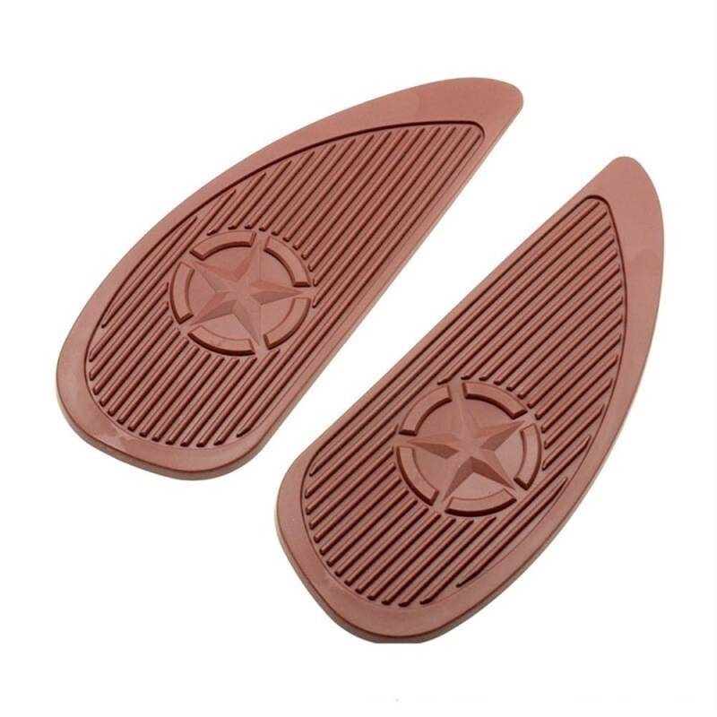 FVDHASVDO Universal Motorrad Kraftstoff Tank Pad Seite Kraftstoff Tank Aufkleber Knie Grip Schutz Retro Seite Panel Für Für (11) von FVDHASVDO