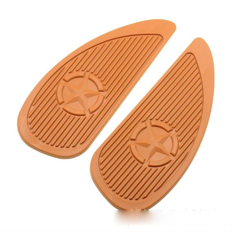 FVDHASVDO Universal Motorrad Kraftstoff Tank Pad Seite Kraftstoff Tank Aufkleber Knie Grip Schutz Retro Seite Panel Für Für (2) von FVDHASVDO