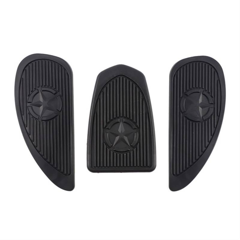 FVDHASVDO Universal Motorrad Kraftstoff Tank Pad Seite Kraftstoff Tank Aufkleber Knie Grip Schutz Retro Seite Panel Für Für (6) von FVDHASVDO