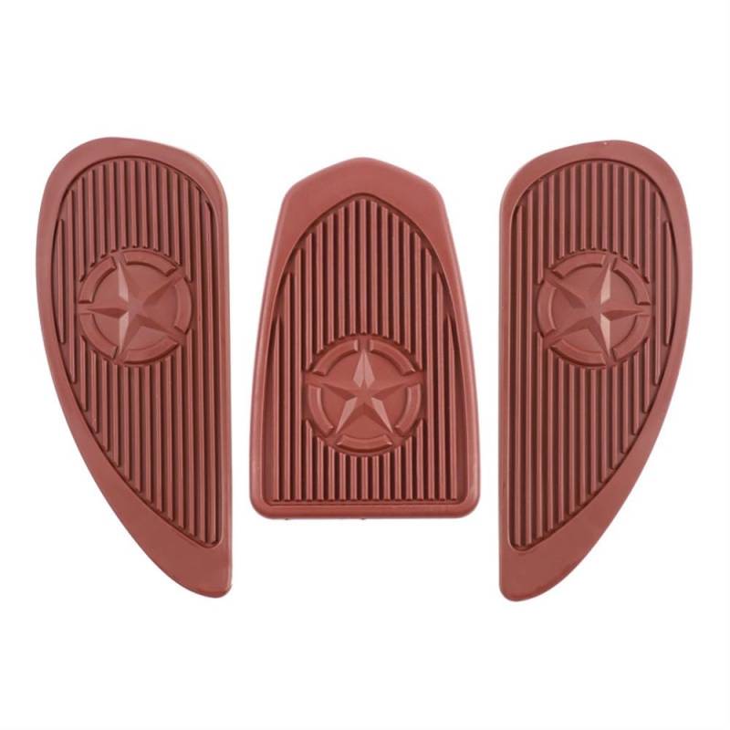 FVDHASVDO Universal Motorrad Kraftstoff Tank Pad Seite Kraftstoff Tank Aufkleber Knie Grip Schutz Retro Seite Panel Für Für (7) von FVDHASVDO