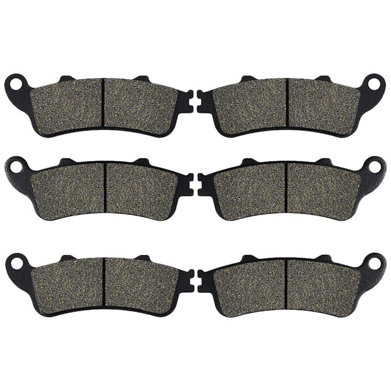 FVFZNGHHCK Bremsbeläge Vorne/hinten Für Varadero XL1000 VFR800 Interceptor CBR1100XX Blackbird ST1100 ST1300 Goldwing GL 1800 F6B von FVFZNGHHCK