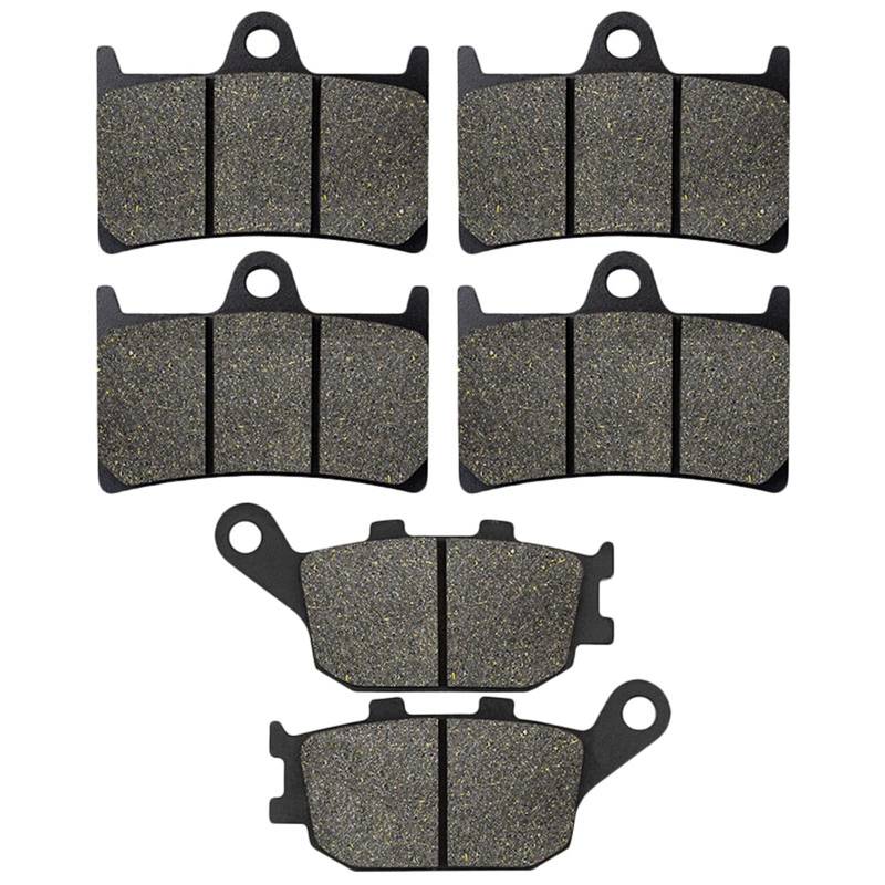 FVFZNGHHCK Bremsbeläge Vorne/hinten Für Y&amaha YZF600 R6 YZF R6S FZ6 FZ8 F&azer 8 Naked FZ1 FZS 1000 YZFR1 MT07 MT09 MT10 Tracer 900 von FVFZNGHHCK