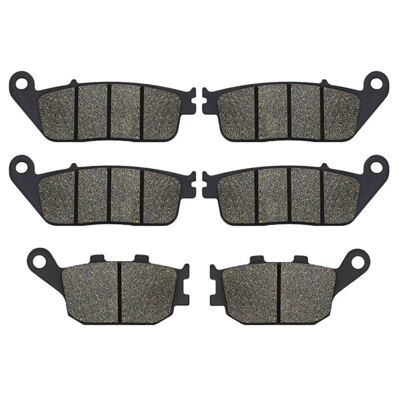 FVFZNGHHCK Bremsbeläge Vorne Oder Hinten Für 599 CBR600 CBR 600 F3 CB600F Hornet CB 600F CBF 600 CBF600 CB750 CBF 1000 CBF1000 von FVFZNGHHCK