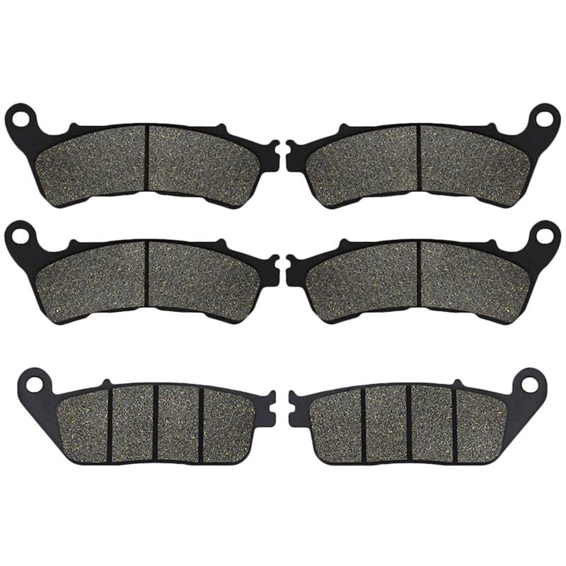 FVFZNGHHCK Bremsbeläge Vorne Oder Hinten Für NSA700 DN01 (08–11), CTX1300 (14–16), SWT 400 FJS400 (09–16), SWT FJS 600 (2011–2016) von FVFZNGHHCK