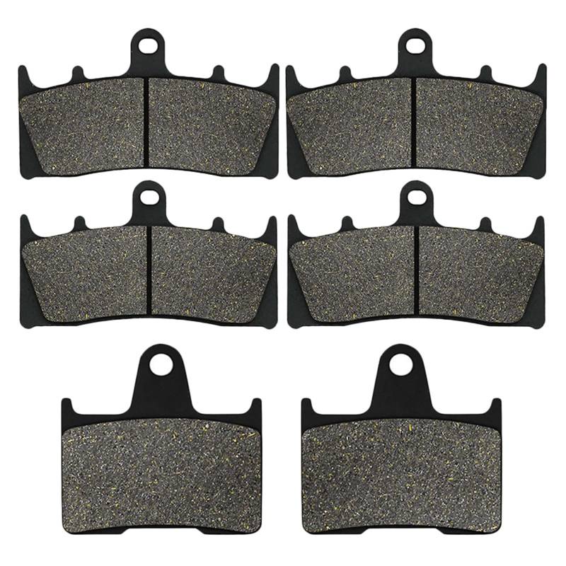 FVFZNGHHCK Bremsbeläge Vorne Und Hinten Für S&uzuki GSXR 1000 GSXR1000 K1 / K2 2001-2002 GSX 1400 GSX1400 2001-2007 von FVFZNGHHCK