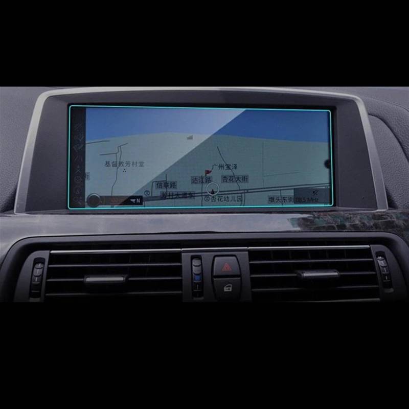 FVGOKMNA 10,2 Zoll Kompatibel Mit F06 F12 F13 Auto HD Klarer Bildschirm Gehärtetes Glas Schutzfolie Auto GPS Navigation Displayschutzfolie GPS Transparent Schutzfolie von FVGOKMNA