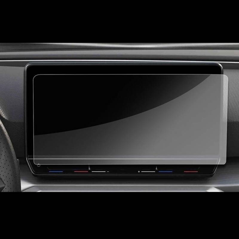 FVGOKMNA 10 Zoll kompatibel mit Leon für MK4 2020 Auto GPS Navigation Touch Center Displayschutzfolie Auto Innenraum gehärtetes Glas Schutz Refit GPS Transparent Schutzfolie von FVGOKMNA