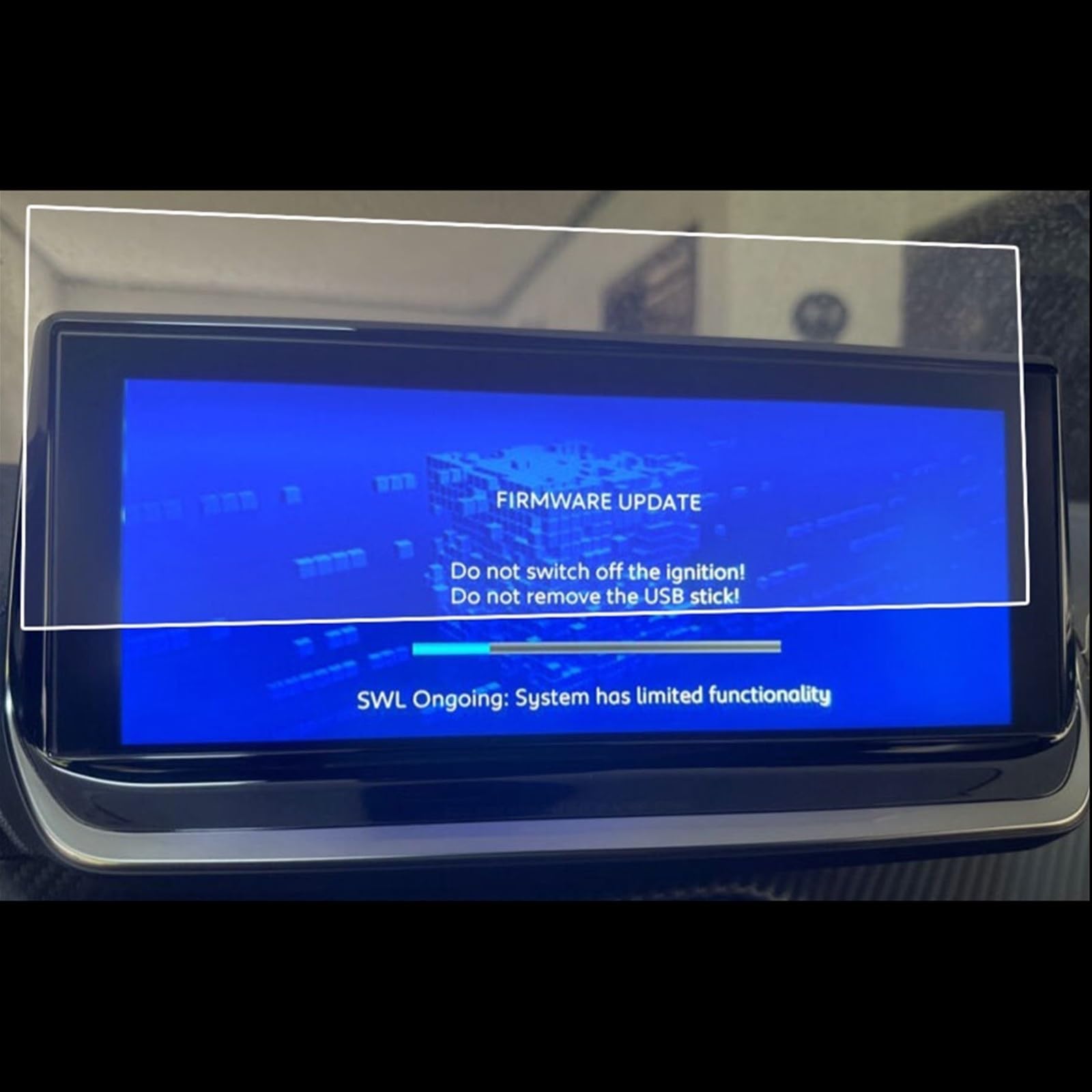 FVGOKMNA 10 Zoll kompatibel mit Peugeot 208 2023 GPS-Navigation LCD-Bildschirm gehärtetes Glas Schutzfolie Anti-Fingerabdruck-Folie Innendekoration GPS Transparent Schutzfolie(for GPS) von FVGOKMNA