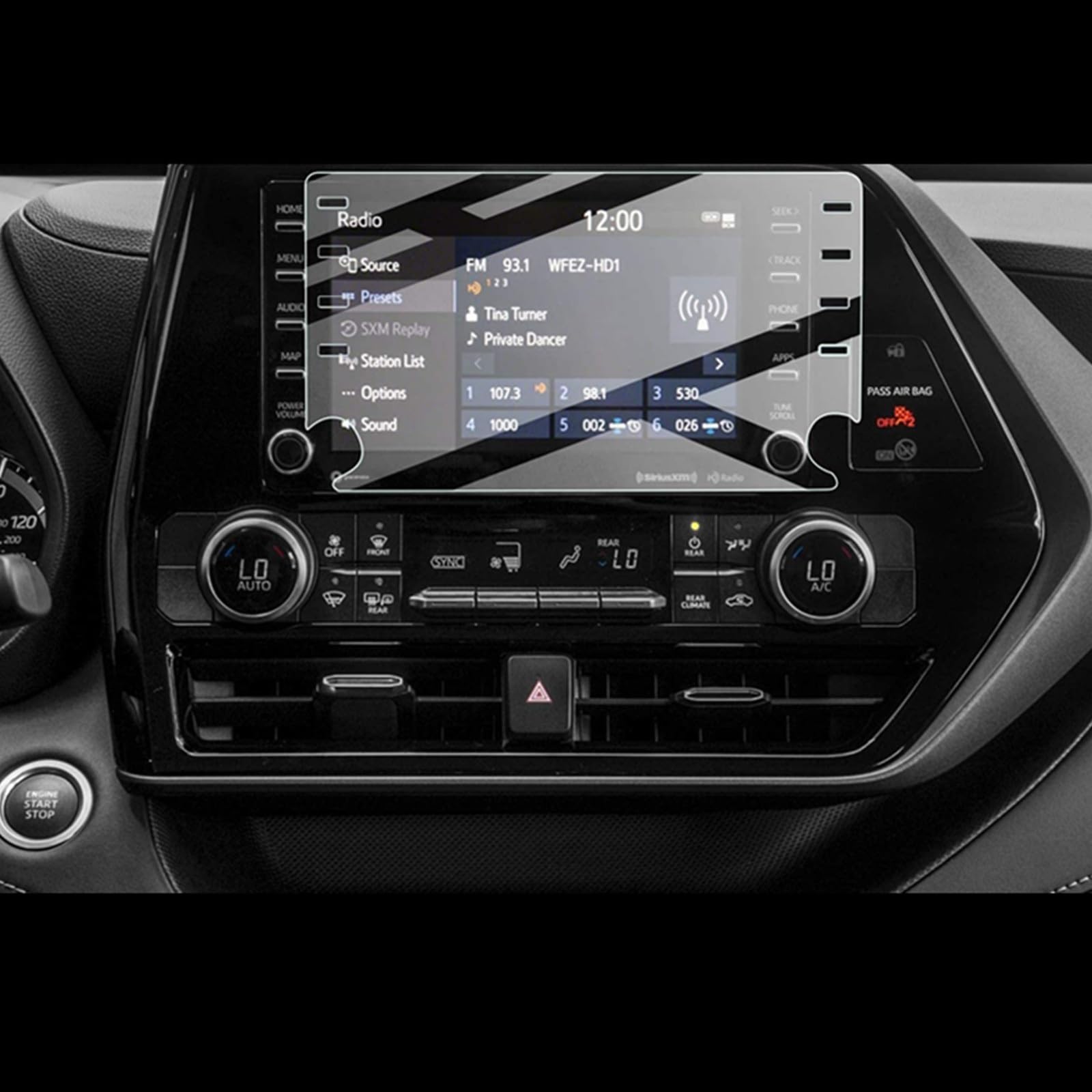 FVGOKMNA 8 Zoll Kompatibel Mit Toyota Für Highlander 2020 2021 2022 Navigationsdisplay Gehärtetes Glas GPS LCD Schutzfolie Bildschirm Innenraum Auto GPS Transparent Schutzfolie FVGOKMNA 8 Zoll Kompatibel Mit Toyota Für Highlander 2020 2021 2022 Navigationsdisplay Gehärtetes Glas GPS LCD Schutzfolie Bildschirm Innenraum Auto GPS Transparent Schutzfolie von FVGOKMNA