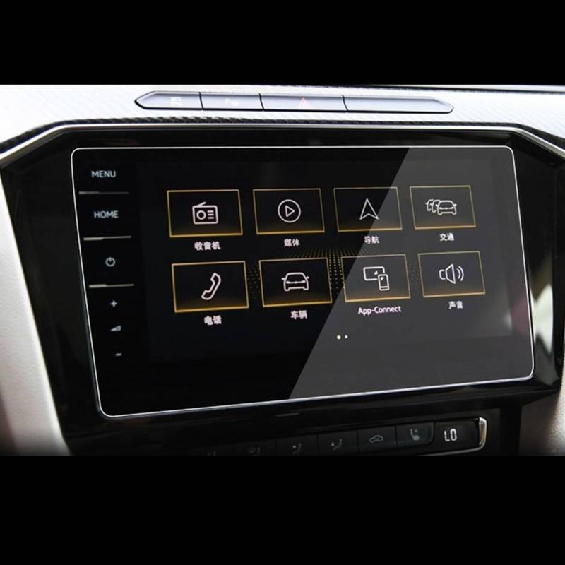 FVGOKMNA 9,2 Zoll Kompatibel Mit Arteon 2 Für Discover Pro GPS-Navigationsbildschirm Gehärtetes Glas Schutzfolie Auto-Displayschutz Refit GPS Transparent Schutzfolie(color1) von FVGOKMNA