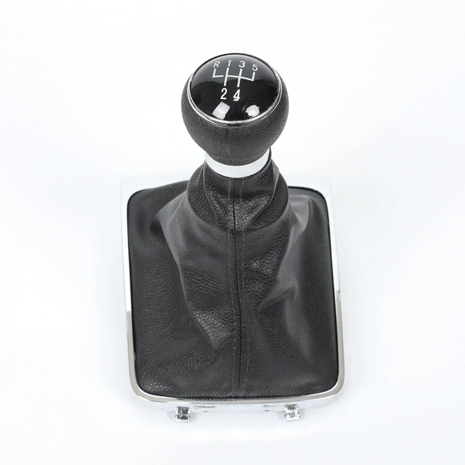 FVGOKMNA AUT Schalthebel Auto Kompatibel Mit Vw Für Passat B6 2005 2006 2007 2008 2009 2010 2011 2012 5/6-Gang-Schaltknauf-Hebel-Stick-Schalthebelmanschette-Manschettenabdeckung(Plastic 5 Speed) von FVGOKMNA