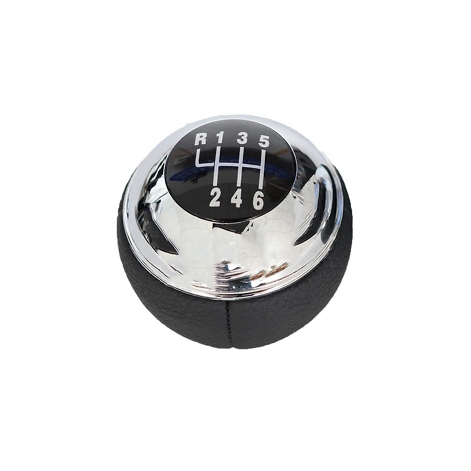 FVGOKMNA AUT Schalthebel Auto Kompatibel mit Mini Für Cooper R52 Für Cooper 2001-2008 5 6 Gang Auto Schaltknauf Kopf Stick Shifter Hebel Griff Handbuch(6 Speed) von FVGOKMNA
