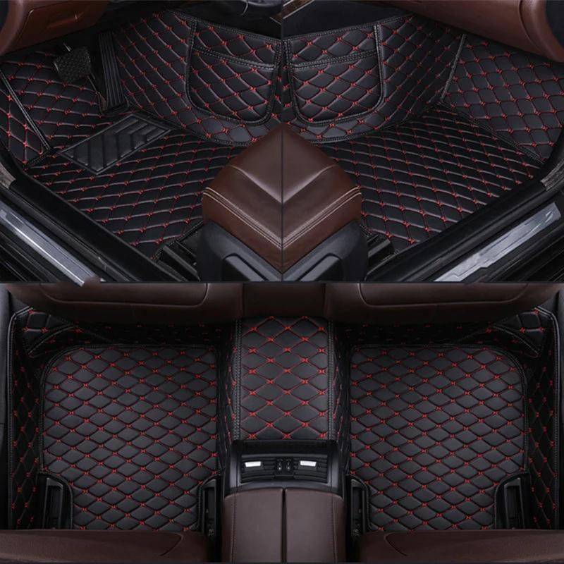 FVGOKMNA Auto Fußmatten Teppich Kompatibel Mit 1er E82 2-Türer 2004 2005–2011 2012 2013. Auto-Fußmatten Im Individuellen Stil, Autozubehör, Innenteppich, Anti-Rutsch-Matte(3) von FVGOKMNA