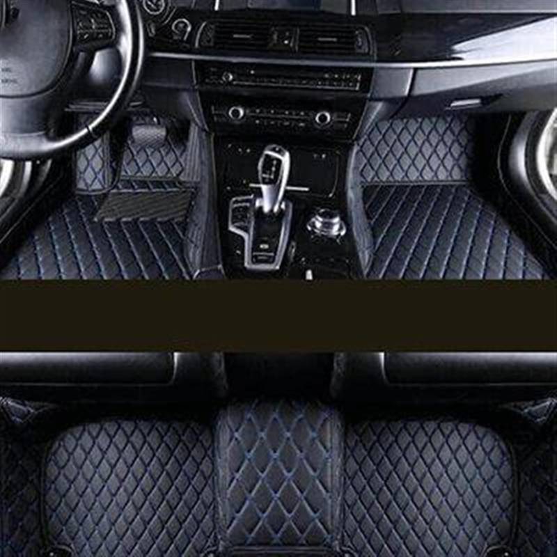 FVGOKMNA Auto Fußmatten Teppich Kompatibel Mit 3er E36 1990–2000 E46 E90 E92 Coupe E93 Custom 5-Sitzer Auto-Fußmatte Innenzubehör Teppich Anti-Rutsch-Matte(4) von FVGOKMNA