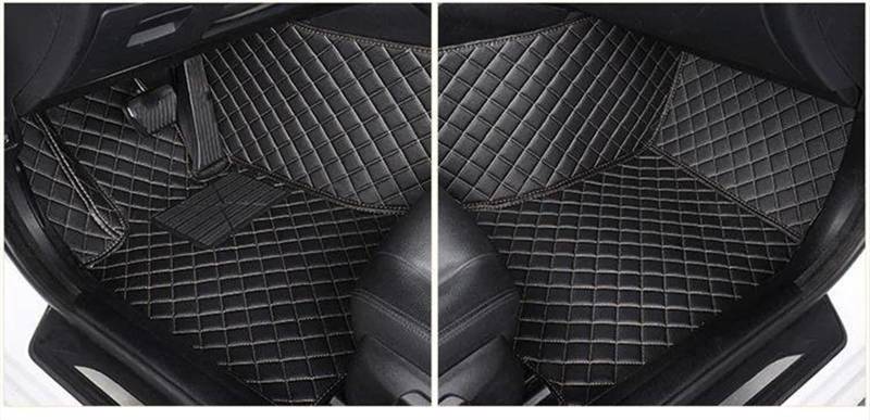 FVGOKMNA Auto Fußmatten Teppich Kompatibel Mit 3er E36 1990–2000 E46 E90 E92 Coupe E93 Custom 5-Sitzer Auto-Fußmatte Innenzubehör Teppich Anti-Rutsch-Matte(8) von FVGOKMNA