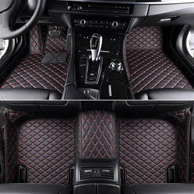 FVGOKMNA Auto Fußmatten Teppich Kompatibel Mit 7er E66 2002 2003 2004 2005 2006 2007 2008. Maßgeschneiderte Auto-Fußmatten, Auto-Innenzubehör, Teppich, Anti-Rutsch-Matte(7) von FVGOKMNA