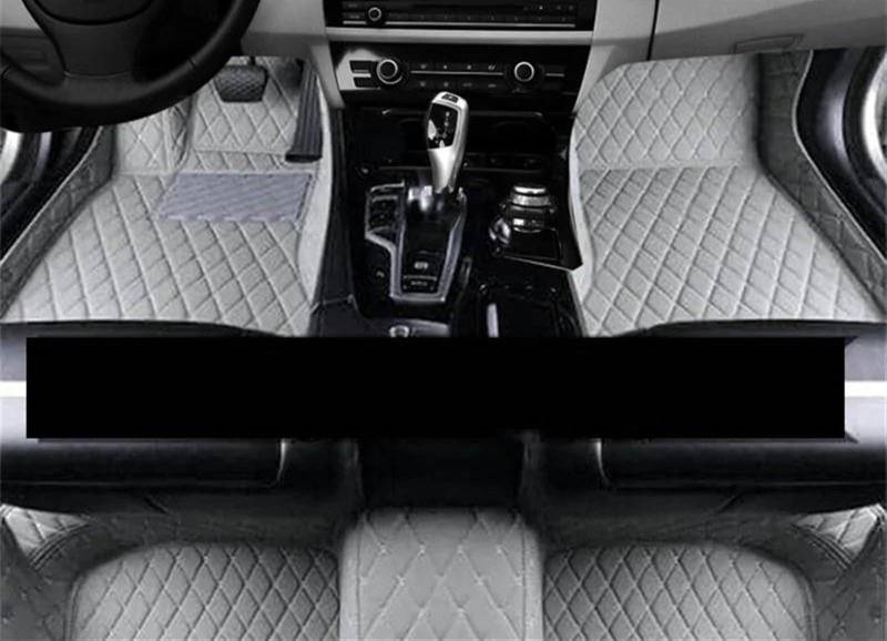 FVGOKMNA Auto Fußmatten Teppich Kompatibel Mit Citroen DS 7 DS7 Für Crossback 2018–2021 2022, Auto-Fußmatten, Teppiche, Langlebiges Anti-Schmutz-Pad-Set, Autozubehör(Lhd,8) von FVGOKMNA