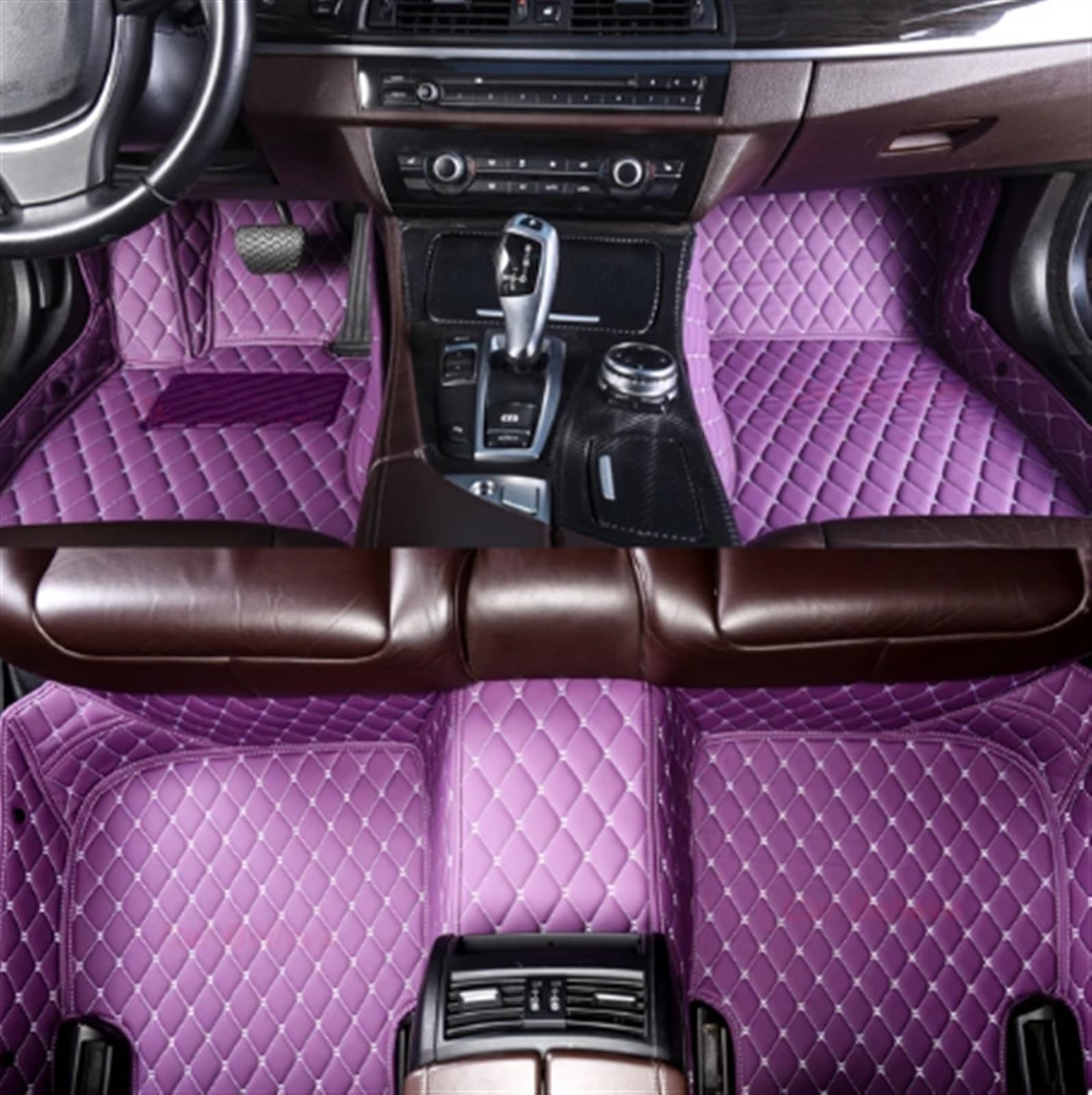 FVGOKMNA Auto Fußmatten Teppich Kompatibel Mit E61 Für Touring 2004 2005 2006 2007 2008 2009 2010. Teppiche, Auto-Fußmatten, Auto-Innenausstattung, Teppiche, Fußpolster(11) von FVGOKMNA