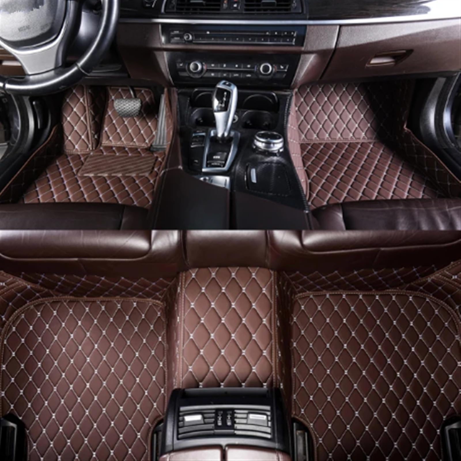 FVGOKMNA Auto Fußmatten Teppich Kompatibel Mit E61 Für Touring 2004 2005 2006 2007 2008 2009 2010. Teppiche, Auto-Fußmatten, Auto-Innenausstattung, Teppiche, Fußpolster(9) von FVGOKMNA