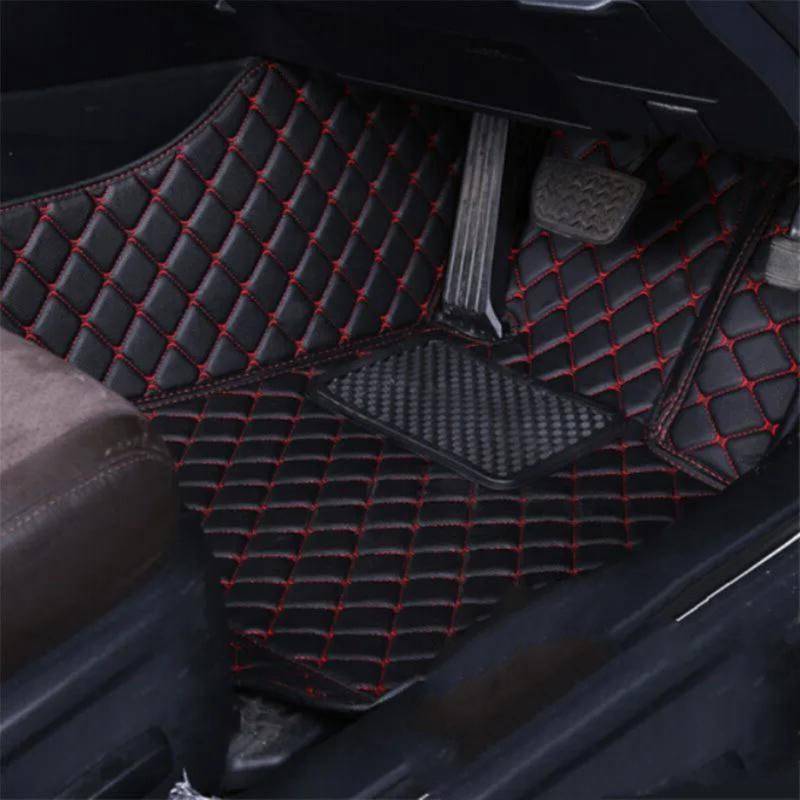 FVGOKMNA Auto Fußmatten Teppich Kompatibel Mit Fit Für Jazz 2007 2006 2005 2004 RHD Teppiche Auto-Fußmatten Ersatzteile Fußabdeckungen Teppiche Innenausstattung Autos Pads(10) von FVGOKMNA