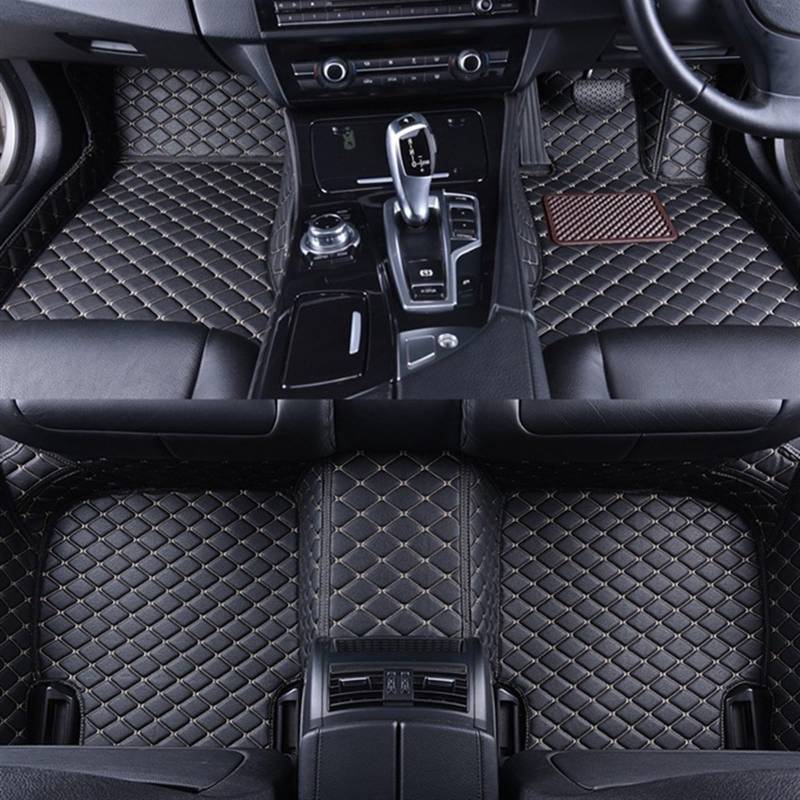 FVGOKMNA Auto Fußmatten Teppich Kompatibel Mit Fit Für Jazz 2007 2006 2005 2004 RHD Teppiche Auto-Fußmatten Ersatzteile Fußabdeckungen Teppiche Innenausstattung Autos Pads(3) von FVGOKMNA