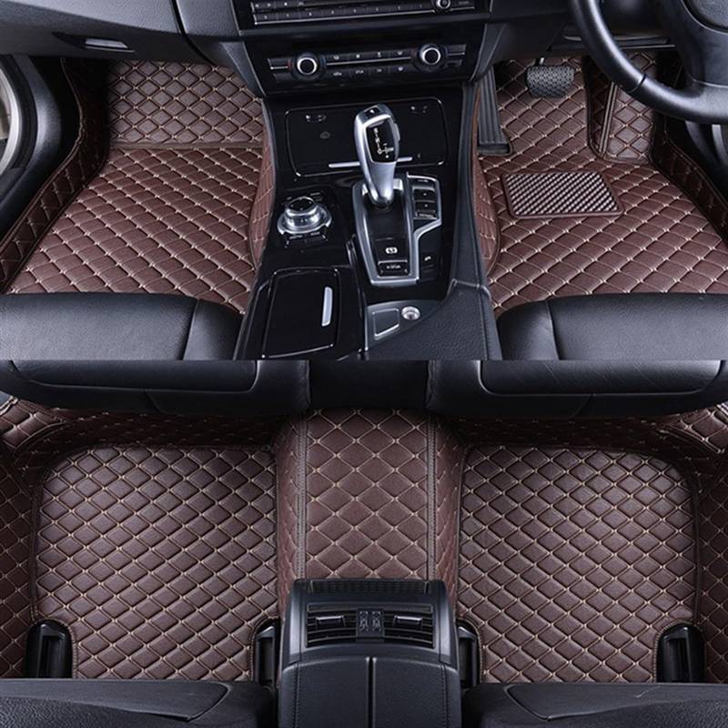 FVGOKMNA Auto Fußmatten Teppich Kompatibel Mit Fit Für Jazz 2007 2006 2005 2004 RHD Teppiche Auto-Fußmatten Ersatzteile Fußabdeckungen Teppiche Innenausstattung Autos Pads(6) von FVGOKMNA