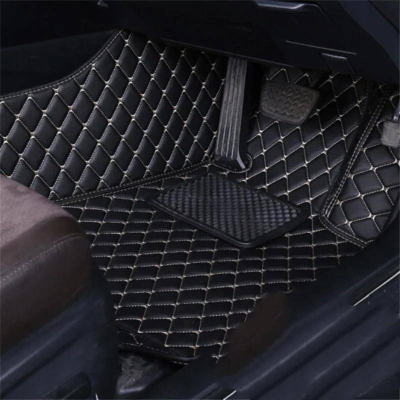 FVGOKMNA Auto Fußmatten Teppich Kompatibel Mit Fit Für Jazz 2007 2006 2005 2004 RHD Teppiche Auto-Fußmatten Ersatzteile Fußabdeckungen Teppiche Innenausstattung Autos Pads(9) von FVGOKMNA