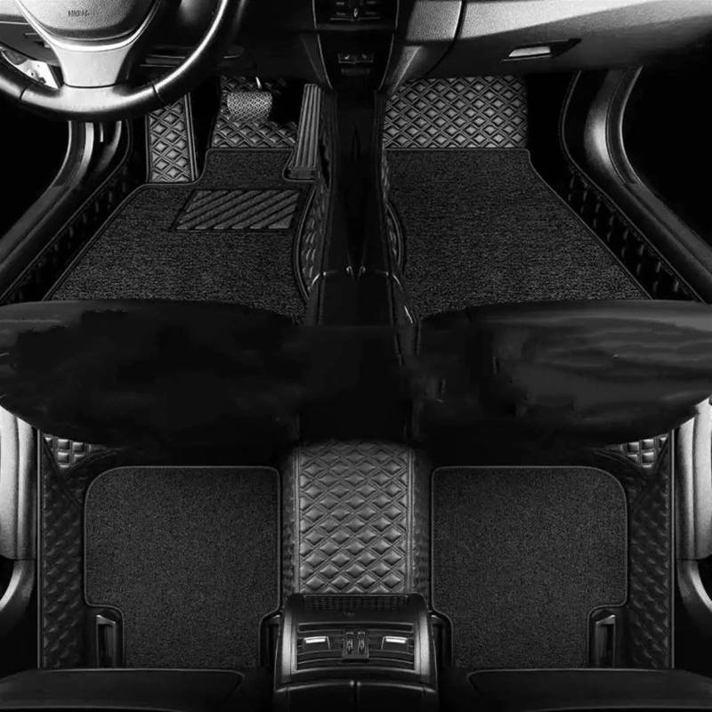 FVGOKMNA Auto Fußmatten Teppich Kompatibel Mit Ford Für Kuga Für Escape Facelift 2019 2018 2017 2016 2015 2014 2013 Auto-Fußmatten Teppiche Armaturenbrettmatten Auto-Innenausstattung(2) von FVGOKMNA