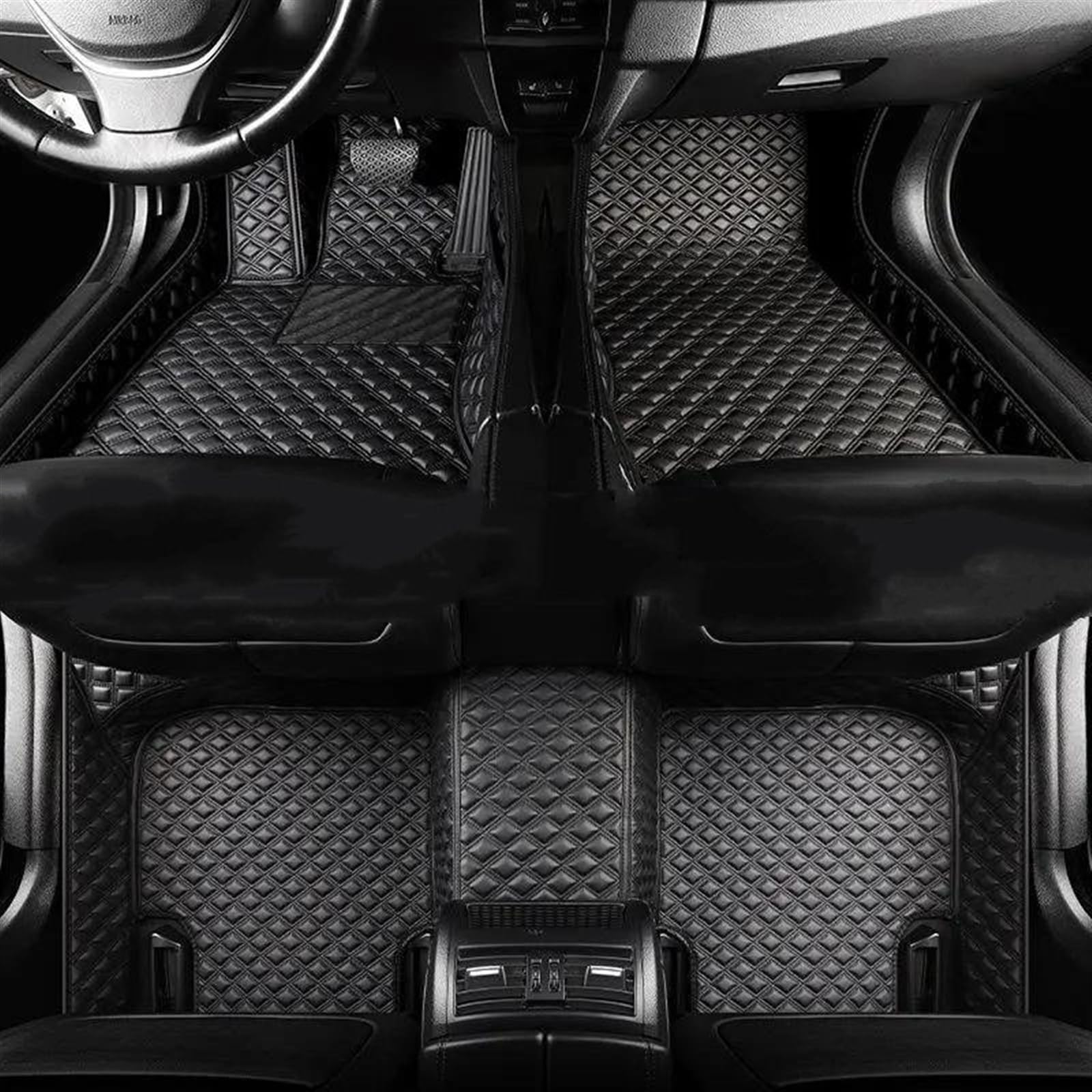 FVGOKMNA Auto Fußmatten Teppich Kompatibel Mit Ford Für Kuga Für Escape Facelift 2019 2018 2017 2016 2015 2014 2013 Auto-Fußmatten Teppiche Armaturenbrettmatten Auto-Innenausstattung(7) von FVGOKMNA