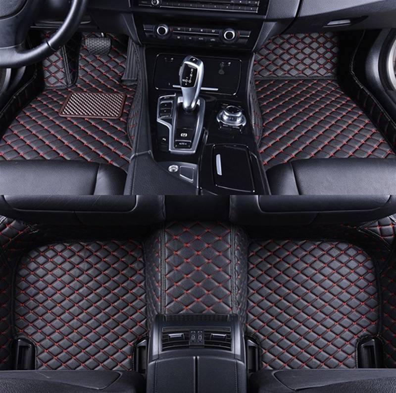 FVGOKMNA Auto Fußmatten Teppich Kompatibel Mit Ford Für Ranger 2022 2021 2020 2019 2018 2017 2016 2015 2014 2013 2012 2023 Teppiche Auto-Fußmatten Teppich Auto-Innenausstattung(4) von FVGOKMNA