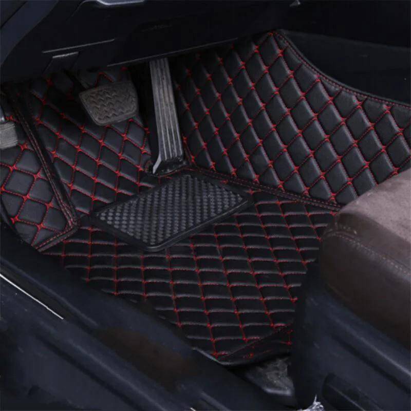 FVGOKMNA Auto Fußmatten Teppich Kompatibel Mit Ford Für Ranger 2022 2021 2020 2019 2018 2017 2016 2015 2014 2013 2012 2023 Teppiche Auto-Fußmatten Teppich Auto-Innenausstattung(9) von FVGOKMNA