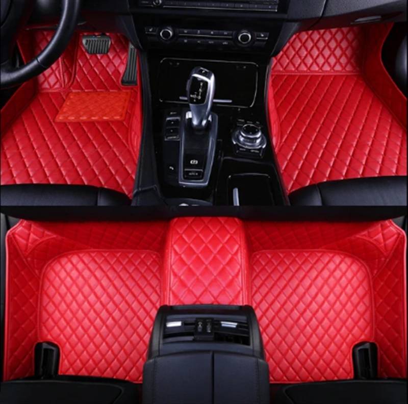 FVGOKMNA Auto Fußmatten Teppich Kompatibel Mit Mazda 6 GG 2003 2004 2005 2006 2007 2008 Auto-Fußmatten, Auto-Innenausstattung, rutschfeste Teppiche, Fußpolster(2) von FVGOKMNA