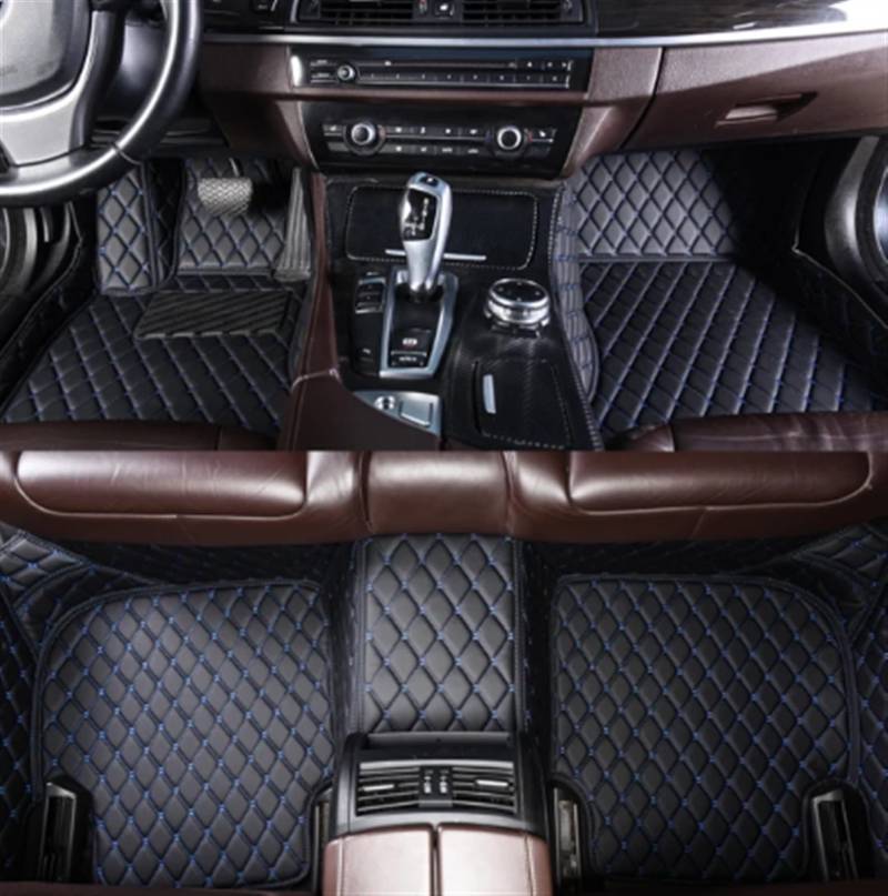 FVGOKMNA Auto Fußmatten Teppich Kompatibel Mit Mazda 6 GG 2003 2004 2005 2006 2007 2008 Auto-Fußmatten, Auto-Innenausstattung, rutschfeste Teppiche, Fußpolster(5) von FVGOKMNA