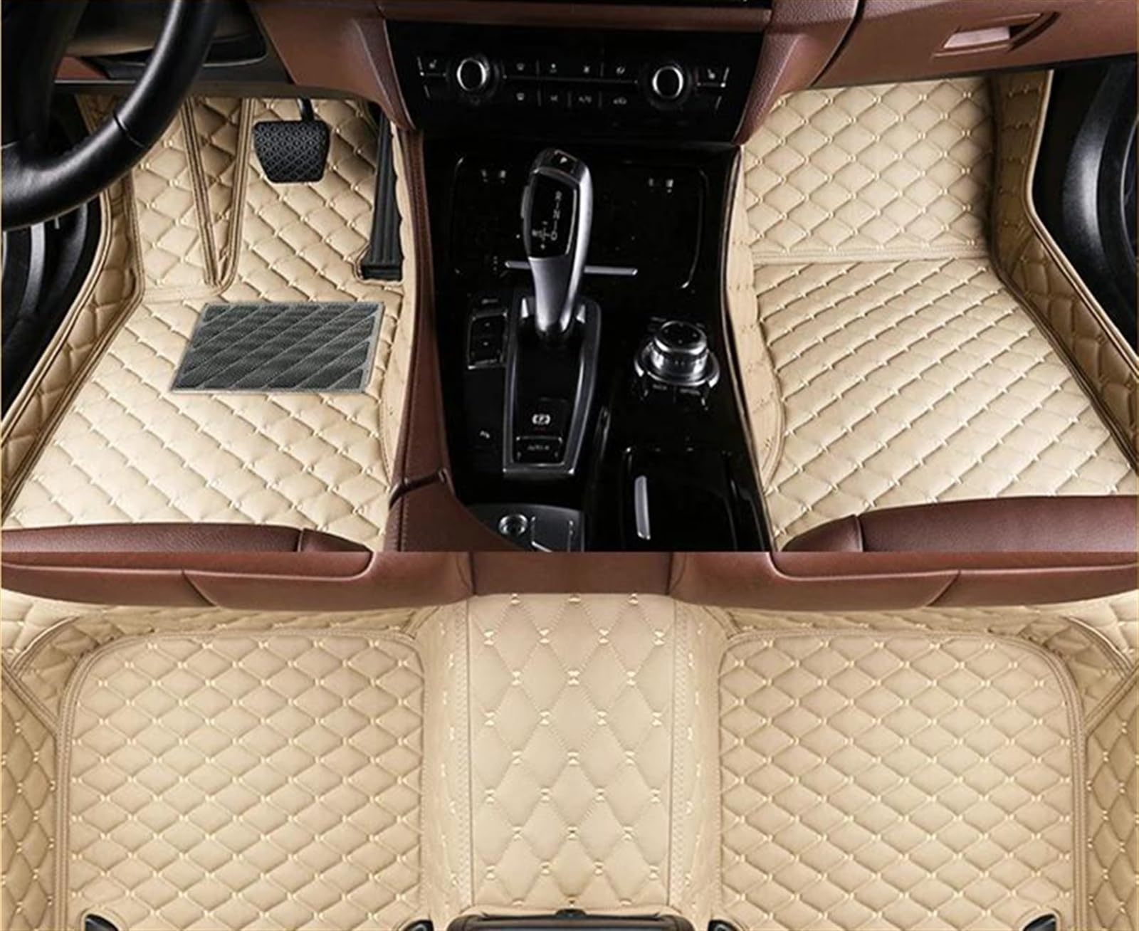 FVGOKMNA Auto Fußmatten Teppich Kompatibel Mit Mazda CX-9 2007 2008 2009 2010 2011 2012 2013 2014 2015. Auto-Fußmatten, Individuelle Auto-Fußpolster, rutschfeste Teppichabdeckung Für Autos(3) von FVGOKMNA
