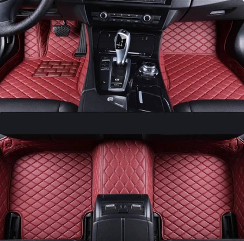 FVGOKMNA Auto Fußmatten Teppich Kompatibel Mit Mazda CX7 2010 2011 2012 2013 2014 2015 2016 Auto-Fußmatten, Auto-Innenausstattung, rutschfeste Teppiche, Fußpolster(10) von FVGOKMNA