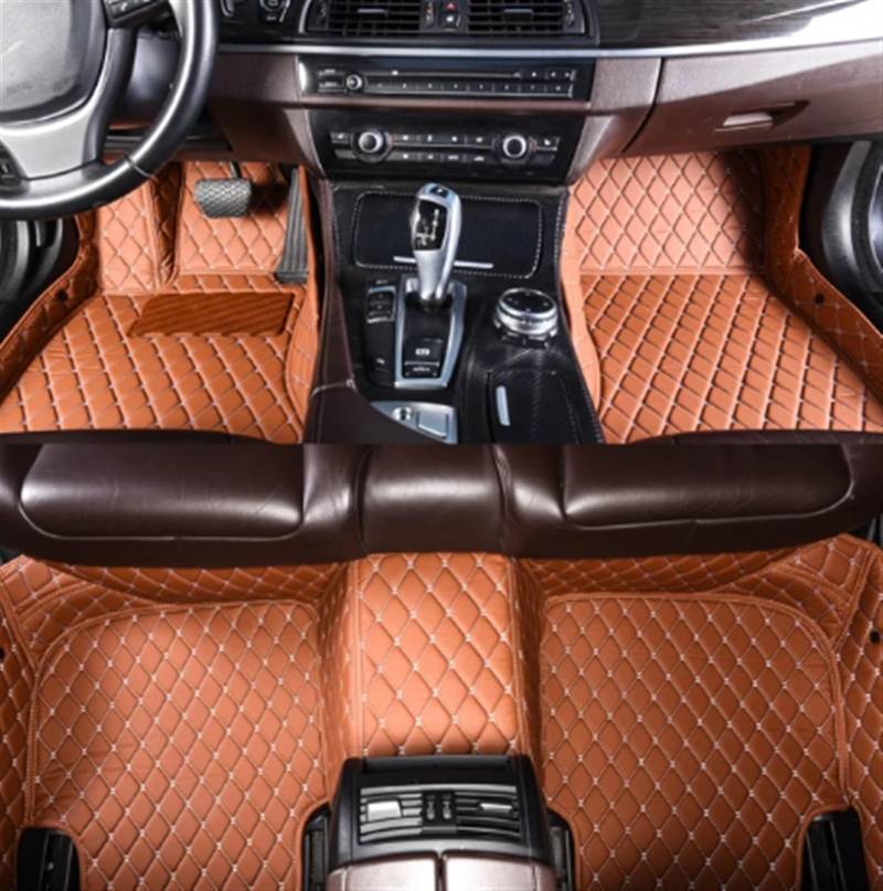 FVGOKMNA Auto Fußmatten Teppich Kompatibel Mit SEAT Für Leon 5F 2013 2014 2015 2016 2017 2018 2019 2020 Auto-Fußmatten, Auto-Innenausstattung, Teppiche, Fußpolster, Teppiche(12) von FVGOKMNA
