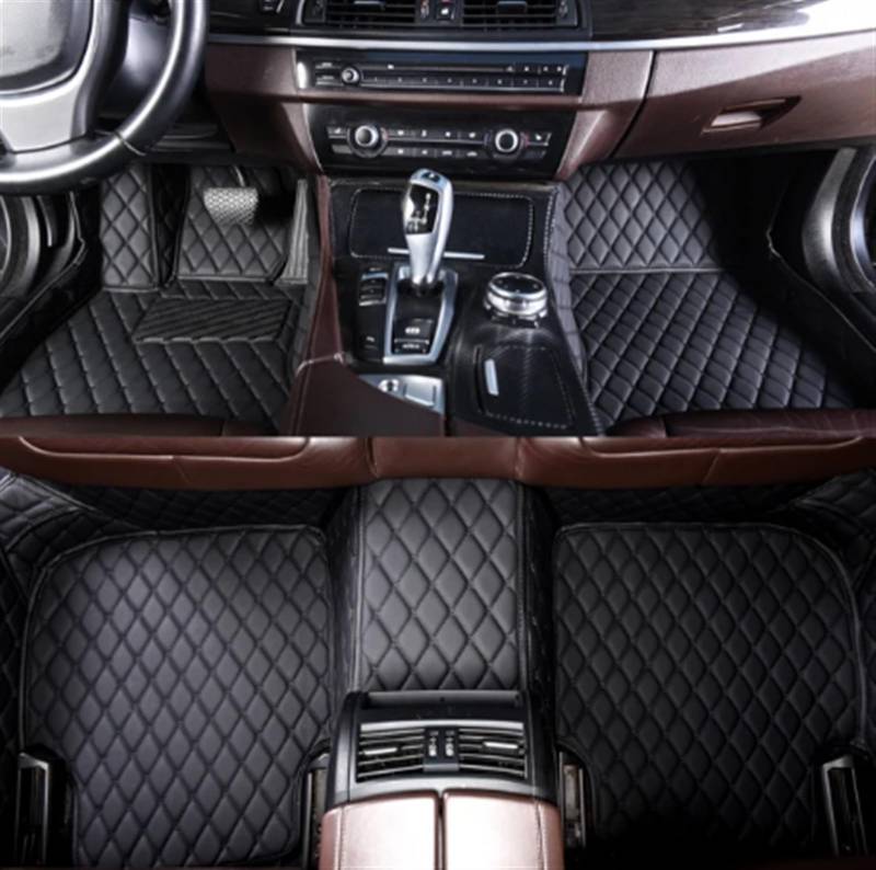 FVGOKMNA Auto Fußmatten Teppich Kompatibel Mit SEAT Für Leon 5F 2013 2014 2015 2016 2017 2018 2019 2020 Auto-Fußmatten, Auto-Innenausstattung, Teppiche, Fußpolster, Teppiche(color1) von FVGOKMNA