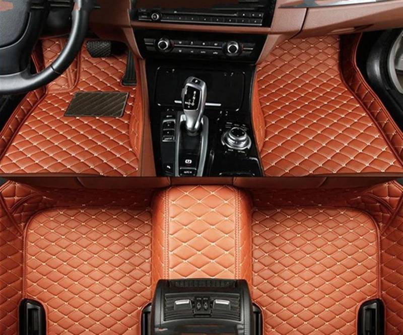 FVGOKMNA Auto Fußmatten Teppich Kompatibel Mit SsangYong Für Rexton 2008 2009 2010 2011 Fünf-Sitzer-Auto-Fußmatten, Individuelle Auto-Fußpolster, Teppichbezug, Anti-Rutsch-Matte(7) von FVGOKMNA